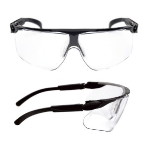 OCULO MAXIM PC LENTE INCOLOR DX ARM.PRETA *